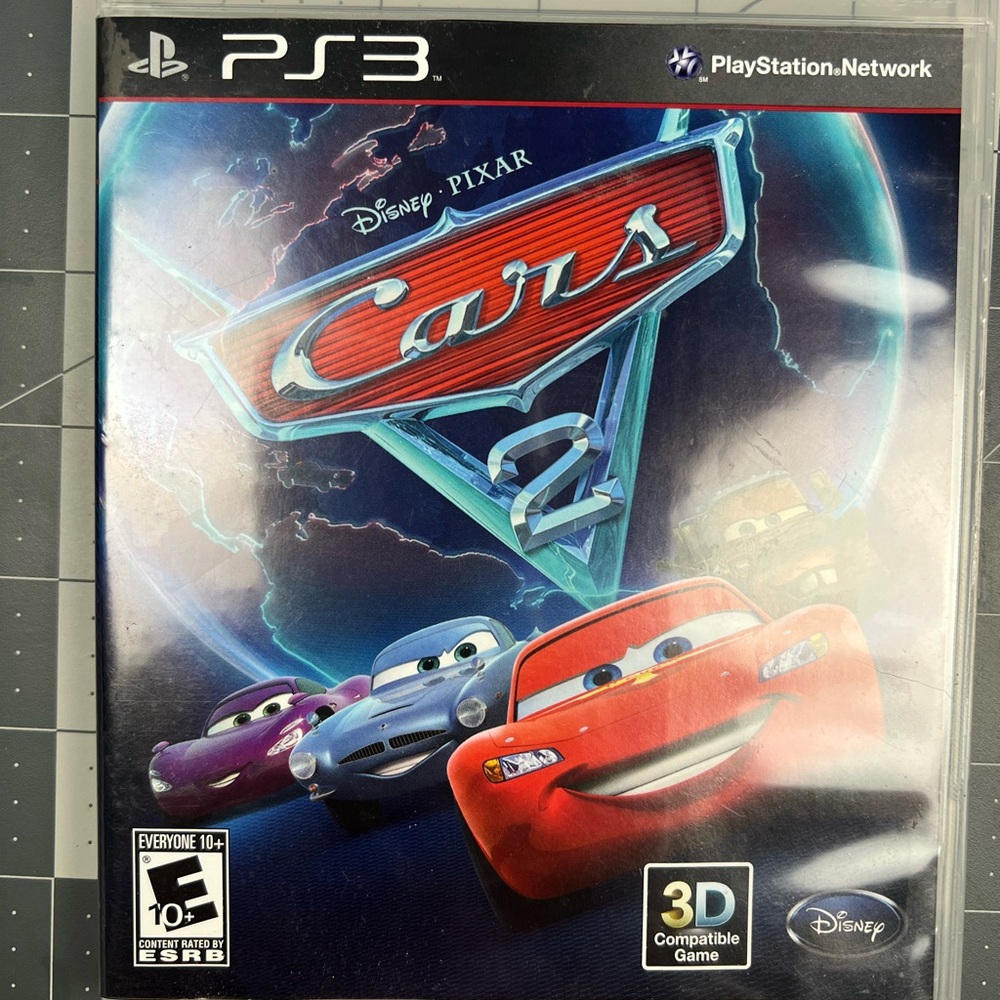 🐈‍⬛ PS3 Disney Pixar Cars 2 Video Game Complete With Manual 2011